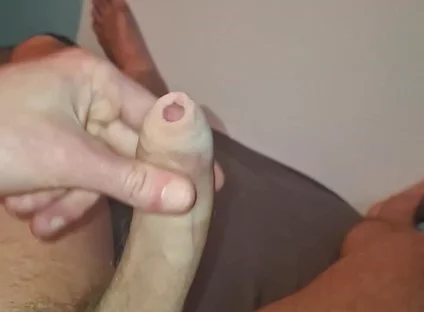 Solo Male Noface Twink X - Masturbating in the Evening