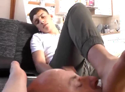 German teen boys socks and feet