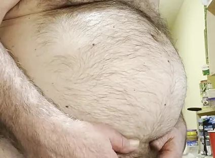 Coach Karl's Mid-afternoon Stiffy During a Live Cam Show 6231
