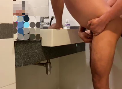 The College Instructor Has Been Fuck by College Student in the Toilet