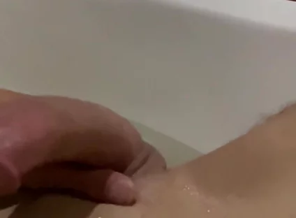 Rock Hard Cock Jerked off
