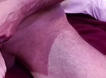 Thigh-high White Boots Bootjob - Hard Pumping in High Heels