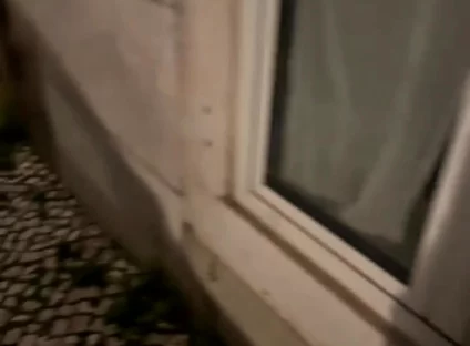 Boy Caught Jerking-off on His Bed Through the Street Window