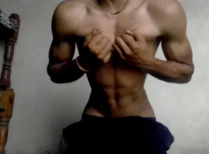 A Teen Boy Showing His Sexy Body