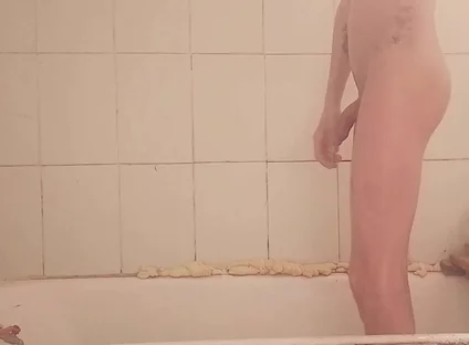 Guy Bathing