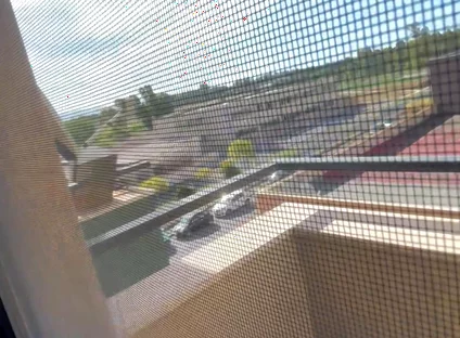 Too Cum From Balcony Almost Caught by Neighbors