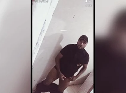 Security Guard Masturbating at Work