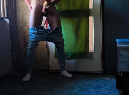 Wank Solo Thomas. Big Dick Jerked off