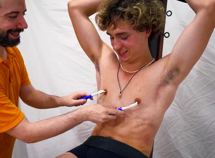 A Very Ticklish Straight Twink