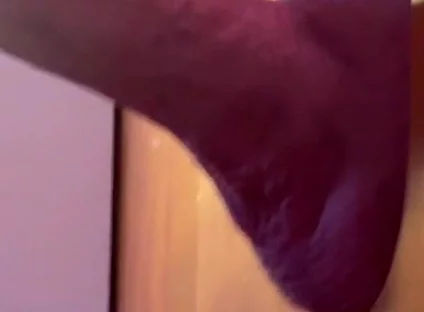 Horny Stiff Daddy Cock at the Gloryhole - I Cum All Over It & Have to Clean Him up!
