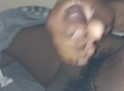 Huge Cum Fountain Out of My Thick BBC
