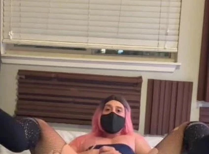 Big Ass CD Sissy Solo Cumshot