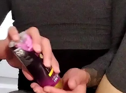 Transgender Alex Fucks Her Dildo