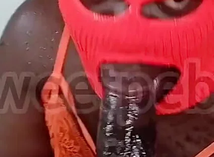 Teddy Bear Fucked Me with His Thick Black Dick, Even When There Light Out