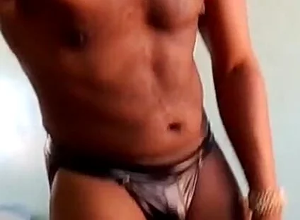 Hot Leather Jock Jerk off!