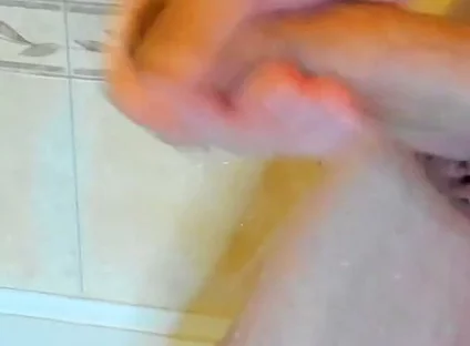 Cum Shot in the Shower