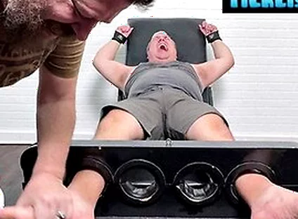 Huge Bear Paws Tease And Torment Matts Ticklish Body Mercilessly
