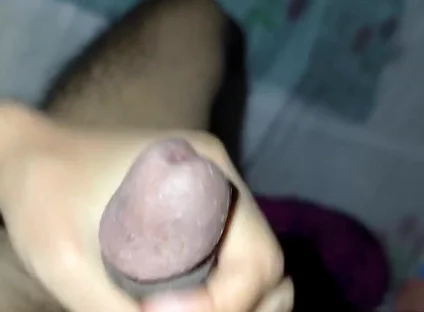 Bottom Masturbation with Huge Cumshot