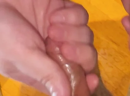 Two Uncut Cocks Play Together - Foreskin to Foreskin, Glans to Glans