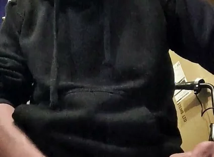Wanking My Big Hard Dick and Smoking While Edging