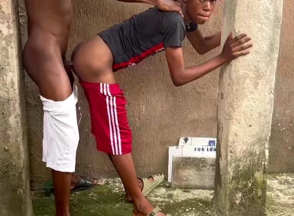 Outdoor Stepson Ass Hunting Fuck