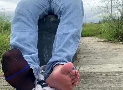 You're Going to Massage, Lick and Smell My Feet Until I Decide