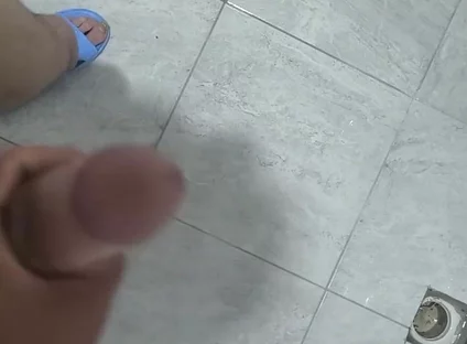 Turkish Teenager Couldn't Control Himself in the Bathroom