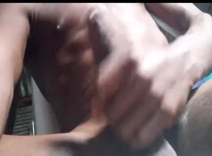 Busting a Huge Nut Before Going to Work
