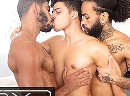 Diego Gets His Hole Pounded Hard By Andy Rodrigues And Gael In An Explosive Threesome