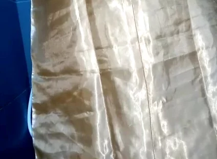 Yellow Longdress Masturbation