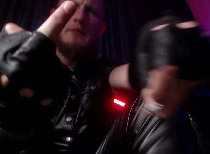 Alpha in Leather - Smoking Domination