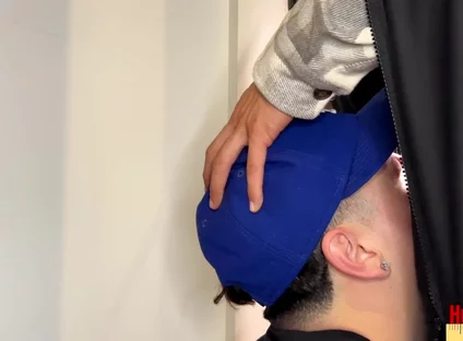 Gloryhole Bro Homie Sucks Big Uncut Cock Glory Hole