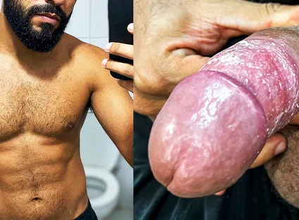 Enjoying the Smell of a Penis That Hasn't Been Washed for 7 Days.