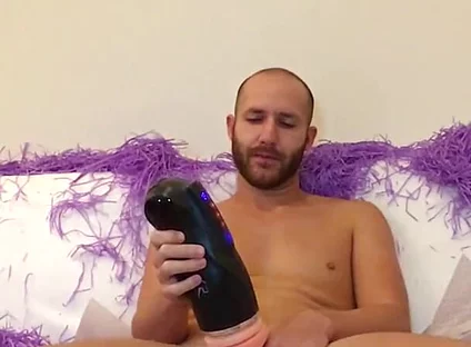 Fleshlight Machine on Couch