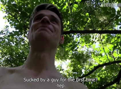 Czech Hunter - Eyes Watering and Mounth Around the Cock POV