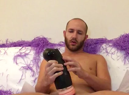 Fleshlight Machine on Couch
