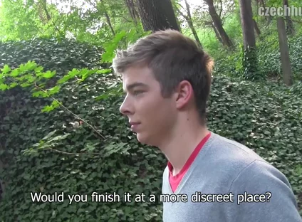 Twinkpop - Amateur Twink Deepthroats Big Cock POV Uncut Cock