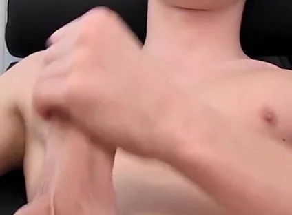 Shy teen twink Rustie Port has an amazing cock