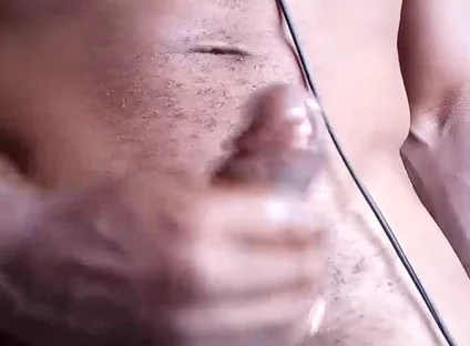 Stroking BBC Cum Ends up on the Floor