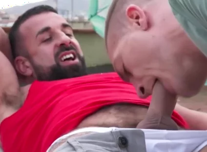 This Painfully Rooftop Anal Session Went So Filthy!