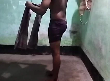 Straight Friend First Time Catch-up in Underwear Twink Boy