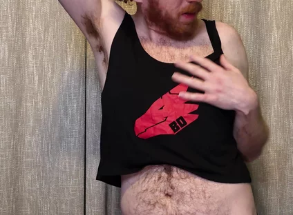Dancing and Strip Teasing in a Crop Top Gstring