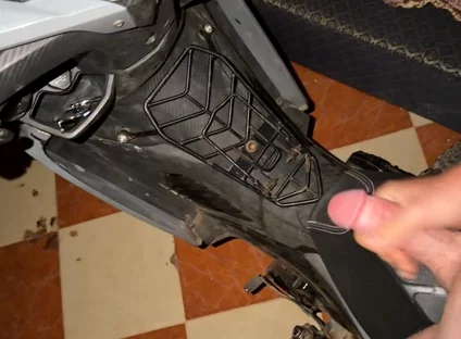 Cum of My Bike
