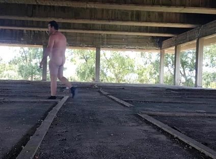 All Naked in Outdoor