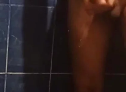 Stroking in the Shower - Tall Tatted Peruvian
