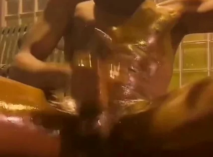 Oily Black King Dick