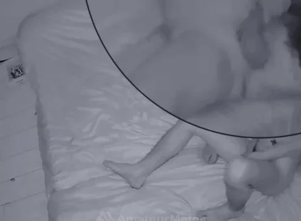 Night Vision Cam Caught Skinny Stepson Showing His Step Stepbrother How to Please Stepdaddy