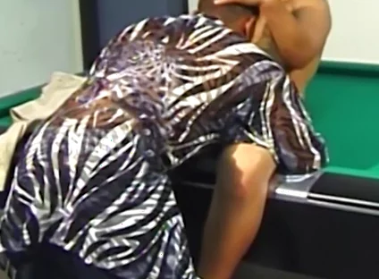 Black Gay Fest Scene 3: a Trio of Muscular Black Men From the Neighborhood Fuck and Cum Together
