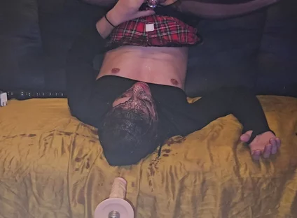 Sissy Slave Face Fuck and Piss