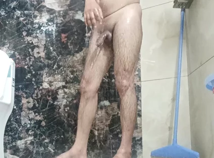 Indian Desi Police Officer Get Sucked and Shower with Neighbour and Army Officer